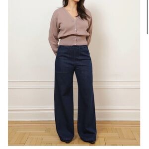 Loup Sabrina Wide Leg Jeans - deadstock denim